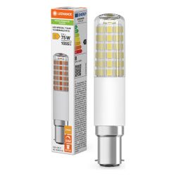 Ledvance LED-Lampe T Slim DIM P 8W 827 B15d, Dimmbar, 1055 lm, 2700 K, Glas kla... LEDVANCE-4099854267178 4099854267178 (Abb. 1)