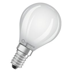 Ledvance LED-Lampe Classic P 1,8W 827 E27, 250lm, 2700K, Matt, 80x45mm... LEDVANCE-4099854467950 4099854467950 (Abb. 1)