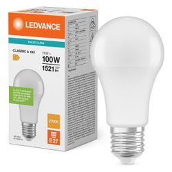 Ledvance LED-Lampe Classic A 13W 827 E27, 1.521 lm, 2700 K, Matt, Weiß, LED CLA... LEDVANCE-4099854048944 4099854048944 (Abb. 1)
