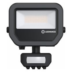 Ledvance LED-Fluter Floodlight Sensor 10, 8W, 1.100 lm, 3000 K, IP65, Aluminium... LEDVANCE-4099854306747 4099854306747 (Abb. 1)