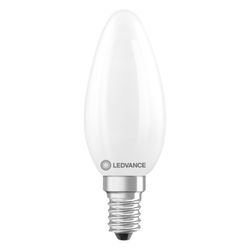 Ledvance LED-Kerzenlampe Classic B DIM, 3,4W, 470lm, 2700K, E14, Matt... LEDVANCE-4099854439063 4099854439063 (Abb. 1)