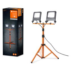 Ledvance LED-Arbeitsleuchte Tripod, 100W 9.000lm 4000K IP65, Aluminium/Stahl, D... LEDVANCE-4058075213999 4058075213999 (Abb. 1)