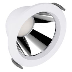 Ledvance LED-Downlight Comfort UGR19 D200 P, 30W, 3600lm, IP44, Aluminium, Weiß... LEDVANCE-4099854491122 4099854491122 (Abb. 1)