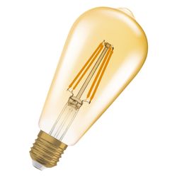 Ledvance LED-Filamentlampe Vintage 1906 Edison 55, 6,5W 824 E27, Glas, Gold... LEDVANCE-4099854081514 4099854081514 (Abb. 1)