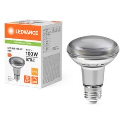 Ledvance LED-Reflektorlampe R80 DIM P, 8,5W, 2700K, E27, Glas, Warmweiß, LED R8... LEDVANCE-4099854051258 4099854051258 (Abb. 1)