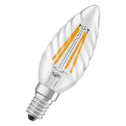 Ledvance LED-Filament-Lampe Classic BW 3,4W 827 E14, 470lm, 2700K, Glas, Klar, ... LEDVANCE-4099854466663 4099854466663 (Abb. 1)