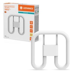 Ledvance LED-Lampe DULUX LED SQ16 EM 7W 830 GR8, 720 lm, 3000 K, IP20, Weiß... LEDVANCE-4058075822535 4058075822535 (Abb. 1)