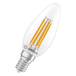 Ledvance LED-Kerzenlampe Classic B DIM, 3,4W, 470lm, 2700K, E14, Matt... LEDVANCE-4099854439063 4099854439063 (Abb. 1)