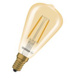 Ledvance LED-Filamentlampe Vintage 1906 Edison 55, 6,5W 824 E27, Glas, Gold... LEDVANCE-4099854081514 4099854081514 (Abb. 1)