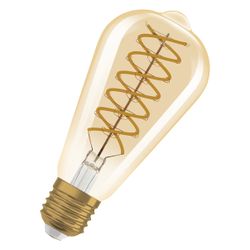 Ledvance LED-Filamentlampe Vintage 1906 Edison 55, 6,5W 824 E27, Glas, Gold... LEDVANCE-4099854081514 4099854081514 (Abb. 1)