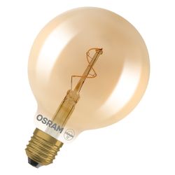 Ledvance LED-Filament-Lampe Vintage 1906 Globe, 4W 410lm 2400K E27, Glas, Gold... LEDVANCE-4099854091179 4099854091179 (Abb. 1)