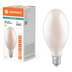 Ledvance LED-Lampe HQL LED FILAMENT VALUE, 8.100lm, 60W, 2.700K, E40, IP65, Mat... LEDVANCE-4099854071935 4099854071935 (Abb. 1)