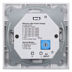 Ledvance Steuergerät MANUAL CONTROL UNIT SELECT DIRECT 100-240 TW RGB ZB, Zigbe... LEDVANCE-4099854476334 4099854476334 (Abb. 1)