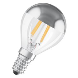 Ledvance LED-Lampe Classic P 31 Filament Mirror, 4W, 350lm, 2700K, E14, 45x77mm... LEDVANCE-4099854070037 4099854070037 (Abb. 1)