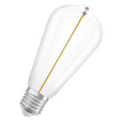 Ledvance LED-Lampe Vintage 1906 Edison 6, 2,2W, 1800K, E27, Glas, Smoke, 1906ED... LEDVANCE-4099854049897 4099854049897 (Abb. 1)