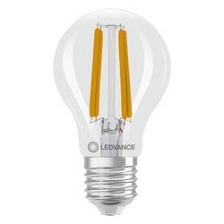 Ledvance LED-Lampe Classic A Filament DIM, 4,2W 470lm 2700K CRI97 E27, Klar... LEDVANCE-4099854065330 4099854065330 (Abb. 1)