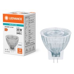Ledvance LED-Reflektorlampe MR11 3,5W 840 GU4, 345 lm, 36 Grad, Glas, Klar... LEDVANCE-4099854050350 4099854050350 (Abb. 1)