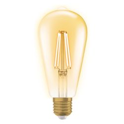 Ledvance LED-Filamentlampe Vintage 1906 Edison 55, 6,5W 824 E27, Glas, Gold... LEDVANCE-4099854081514 4099854081514 (Abb. 1)