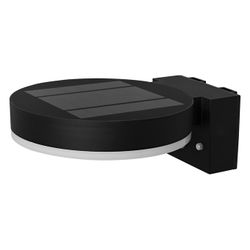 Ledvance Solar-Wandleuchte ENDURA Style Single Circle, 6W, 3000K, IP44, Schwarz... LEDVANCE-4058075392762 4058075392762 (Abb. 1)