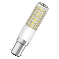 Ledvance LED-Lampe SPECIAL T SLIM, 6,5W, 827, B15d, 806 lm, 2700 K, 18mm, Klar... LEDVANCE-4099854267123 4099854267123 (Abb. 1)