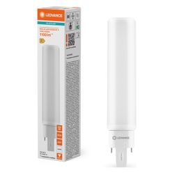 Ledvance LED-Kompaktleuchtstofflampe DULUX D/E26, 10W, 1100lm, 4000K, G24q-3... LEDVANCE-4058075822030 4058075822030 (Abb. 1)