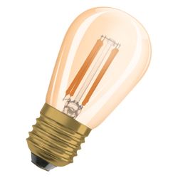 Ledvance LED-Filamentlampe Vintage 1906 Edison 55, 6,5W 824 E27, Glas, Gold... LEDVANCE-4099854081514 4099854081514 (Abb. 1)