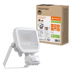 Ledvance LED-Fluter Floodlight Sensor 10, 1.200 lm, 8 W, IP65, Aluminium, Weiß... LEDVANCE-4099854306785 4099854306785 (Abb. 1)