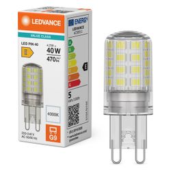 Ledvance LED-Lampe PIN 40, 4,2W 470lm 4000K G9, Klar... LEDVANCE-4099854248993 4099854248993 (Abb. 1)