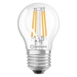Ledvance LED-Filamentlampe Classic P DIM, 4,2W, 470lm, 2700K, E27, Klar... LEDVANCE-4099854077968 4099854077968 (Abb. 1)