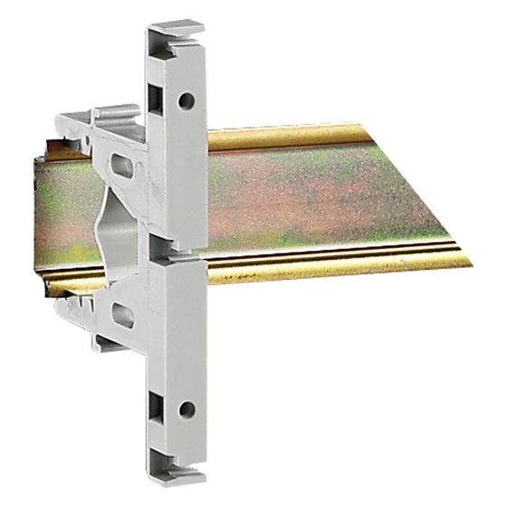 Legrand Isolierträger aufschnappbar auf Hutprofilschiene, Blindabdeckung, 001690