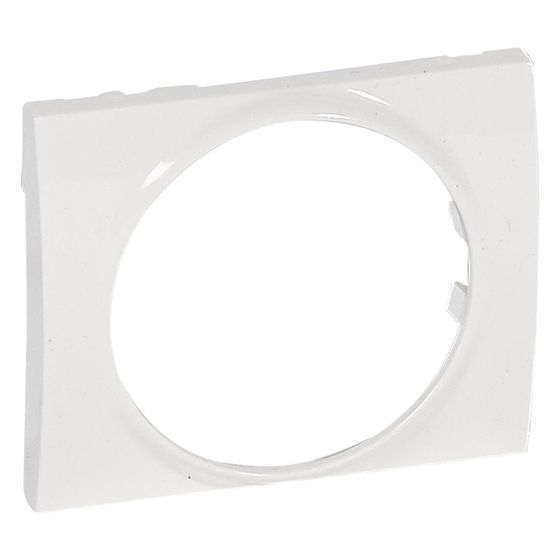 Legrand Abdeckung Universal Galea, Durchmesser 46,5mm, Kunststoff, Ultraweiß, 777019