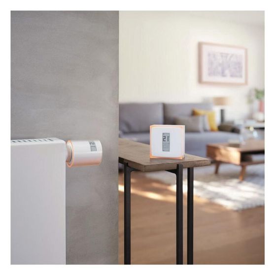 Legrand Netatmo Smartes Heizkörperthermostat-Starterpaket NVP-PRO, 100m Reichweite, 868MHz