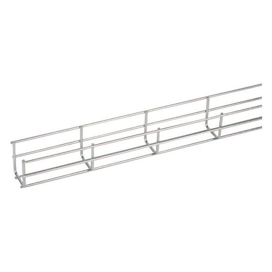 Legrand Cablofil Gitterrinne ZF31, 3000x50x50mm, Stahl, elektrolytisch verzinkt, CM348010