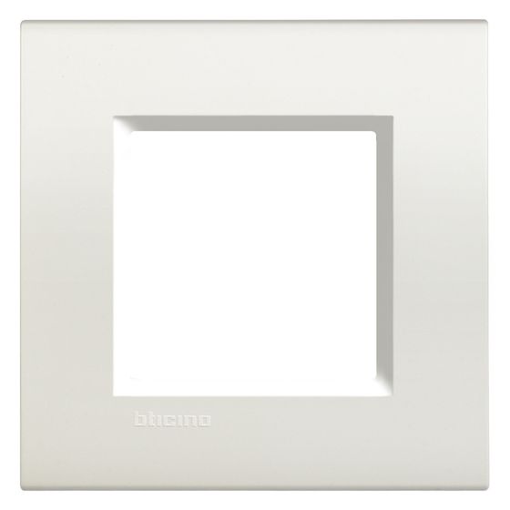 Legrand BTicino Abdeckrahmen Living-Light 2-modulig, Weiß, LNA4802BI