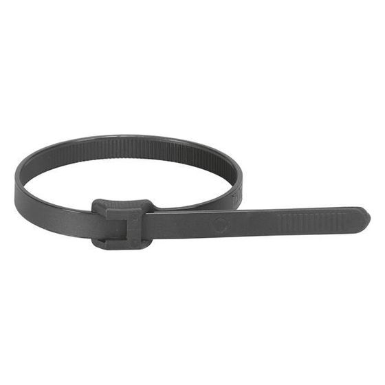 Legrand Kabelbinder Colson, außenverzahnt, 9x357mm, 530N, Polyamid, Schwarz