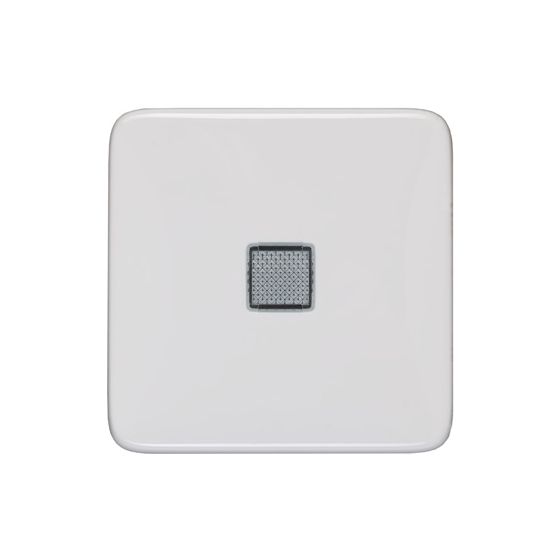 Legrand Wippe Creo, mit Kontrollfenster, 56x56x14,3mm, Thermoplast, Ultraweiß, 776208