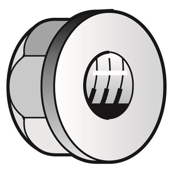 Legrand Cablofil Bundmutter EEC 8mm, 13mm, 8mm, Stahl, ev, CM801211