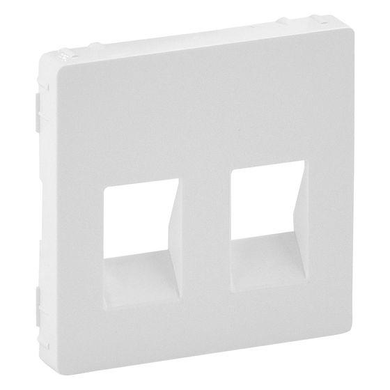 Legrand Abdeckung Valena Life für 2-fach Lautsprecherdose, Kunststoff, Ultraweiß, 755370