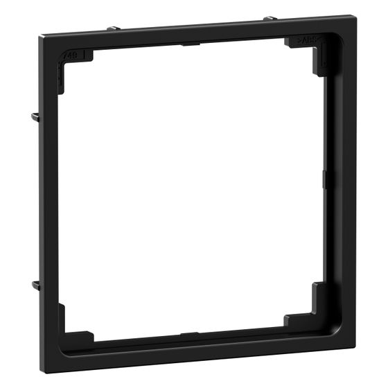 Legrand Zwischenring SEANO 50x50, DIN 49075, 56,1x56,1x6,3mm, Schwarz lackiert, 765803