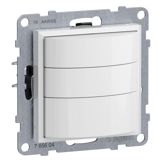 Legrand SEANO Bewegungsmelder 180 Grad, Unterputz, 200W, 5-20m, Ultraweiß, 765604