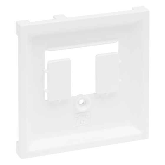 Legrand SEANO Abdeckung für TDO/TAE, Unterputz, Kunststoff, Ultraweiß, 765155