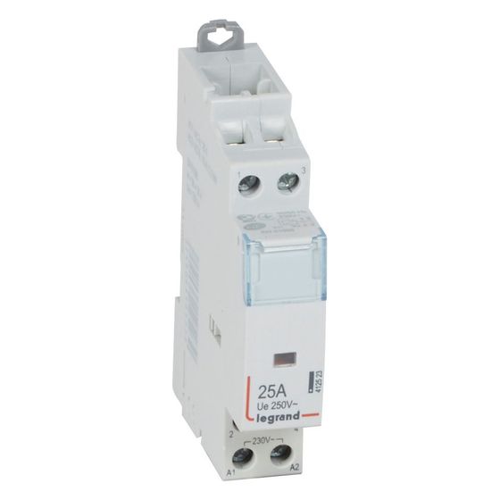 Legrand Installationsschütz CX3 412523, 230V 25A, 2 Schließer, 1 Teilungseinheit, 412523