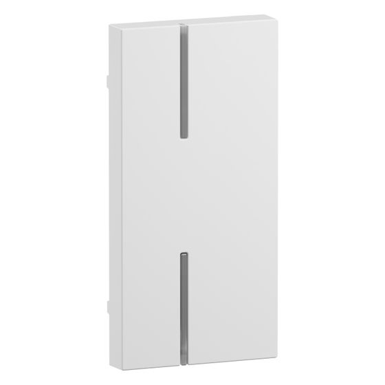 Legrand Tastenabdeckung Seano 1-modulig, IP20, Thermoplast, Ultraweiss, 765615