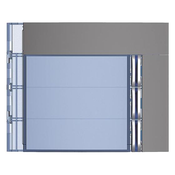 Legrand BTicino Frontblende Ruftastenmodul SFERA 3RT, 91x114x10mm, Kunststoff, Anthrazit, 352033