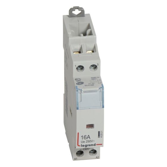 Legrand Installationsschütz CX3 412521, 16A, 230V, 1 Schließer 1 Öffner, Grau, 412521