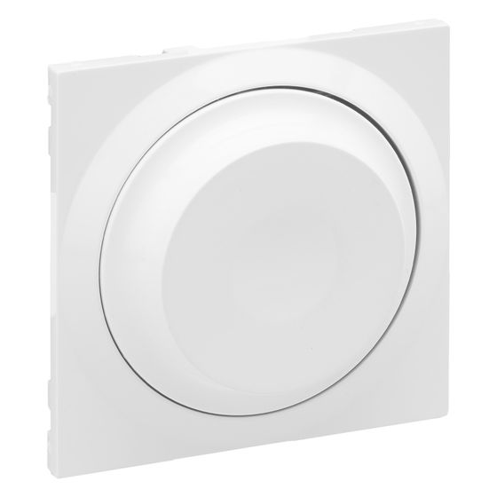 Legrand Abdeckung SEANO Universal-Drehdimmer, Drehknopf, Kunststoff, Ultraweiß, 765140