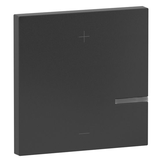 Legrand Wippe SEANO für Tastdimmer, mit Kontrollfenster, Kunststoff, Anthrazit lackiert, 765441