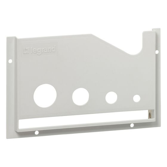 Legrand Schaltplantasche, selbstklebend, 130x230x18mm, Kunststoff, Grau, 036581