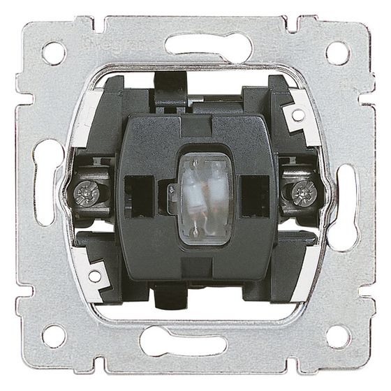 Legrand Wechselschalter-Einsatz Kontroll, beleuchtet, 250V, 10A, 71x71x32,5mm, 775820