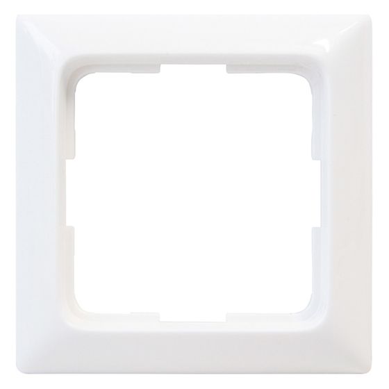 Legrand Rahmen 1-fach Creo, 82x82x10mm, Kunststoff, Ultraweiß, 776201